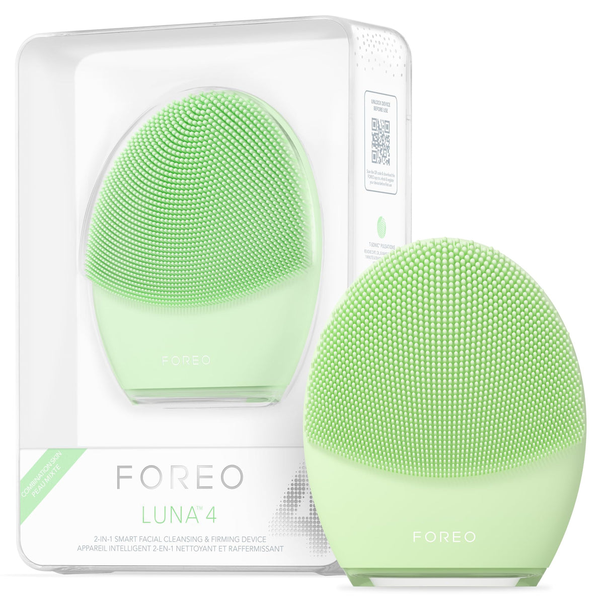FOREO LUNA 4 Advanced Facial Cleansing & Firming Brush