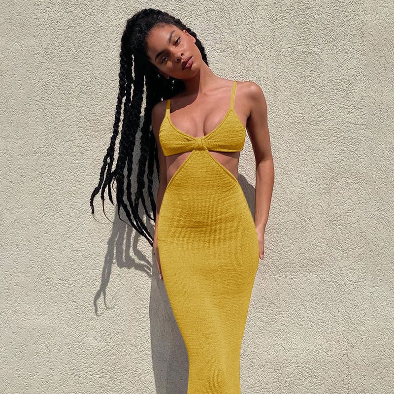 Chic Cut-Out Club Sundress