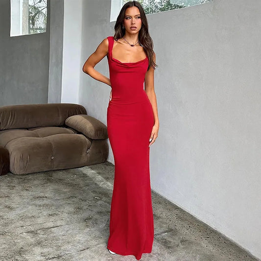 Spring Chic Slim Sheath Bow Dress