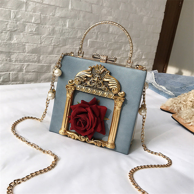 Luxury Fashion Flowers Crossbody Bags for Women