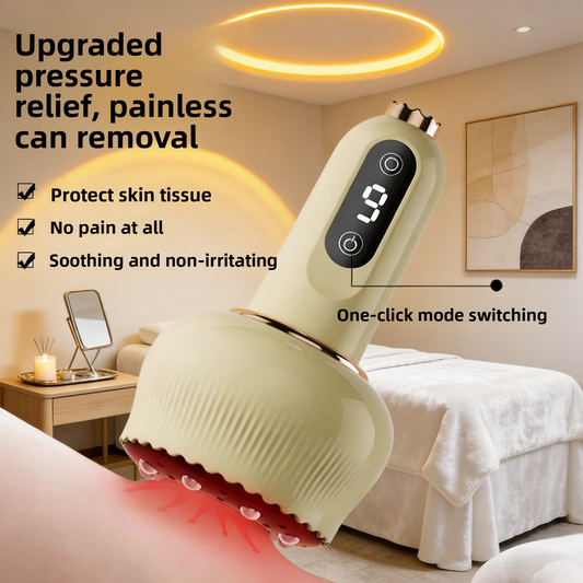 Rechargeable Gua Sha Massage Device with Heating Function