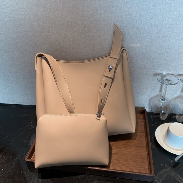 Large Capacity Women's PU Leather Shoulder Bags