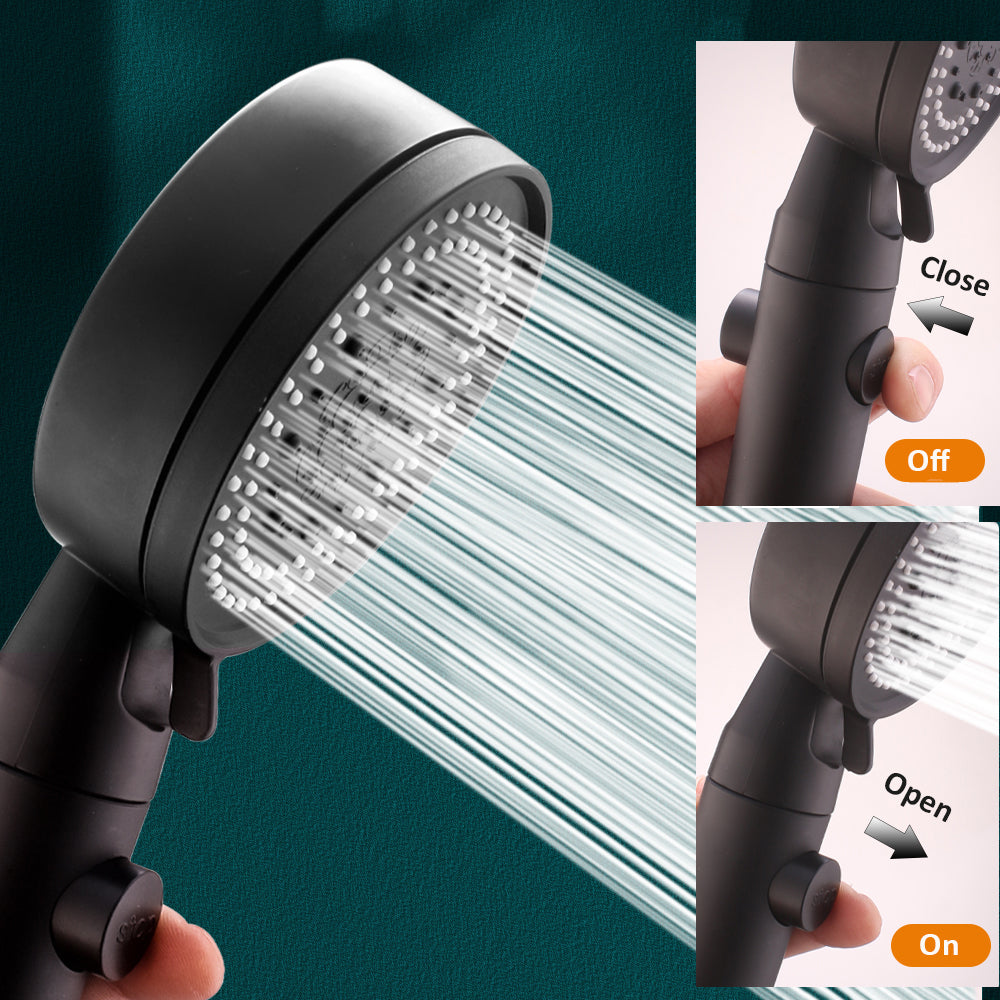5-Mode Adjustable High-Pressure Eco-Friendly Shower Head