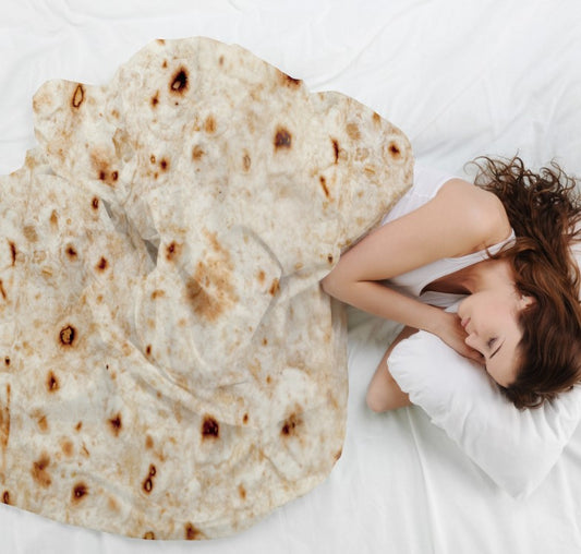 Chic Burrito Cotton Throw