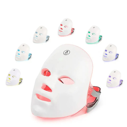 Wireless LED Photon Facial Mask Device