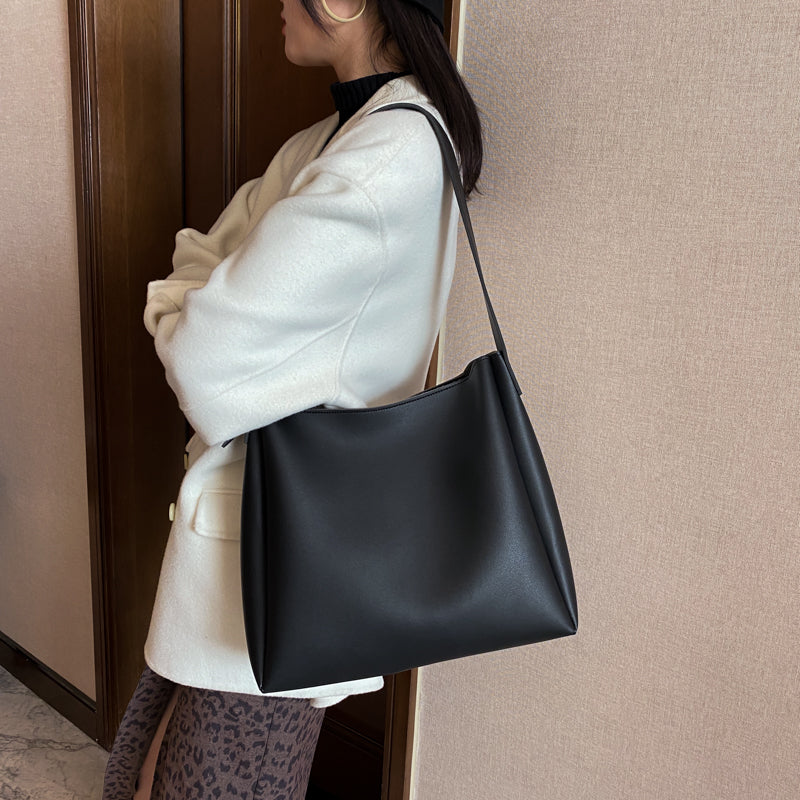 Large Capacity Women's PU Leather Shoulder Bags
