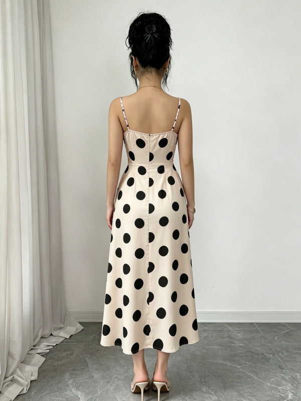 LUXURY AURA  DOTTED WOMENS DRESS