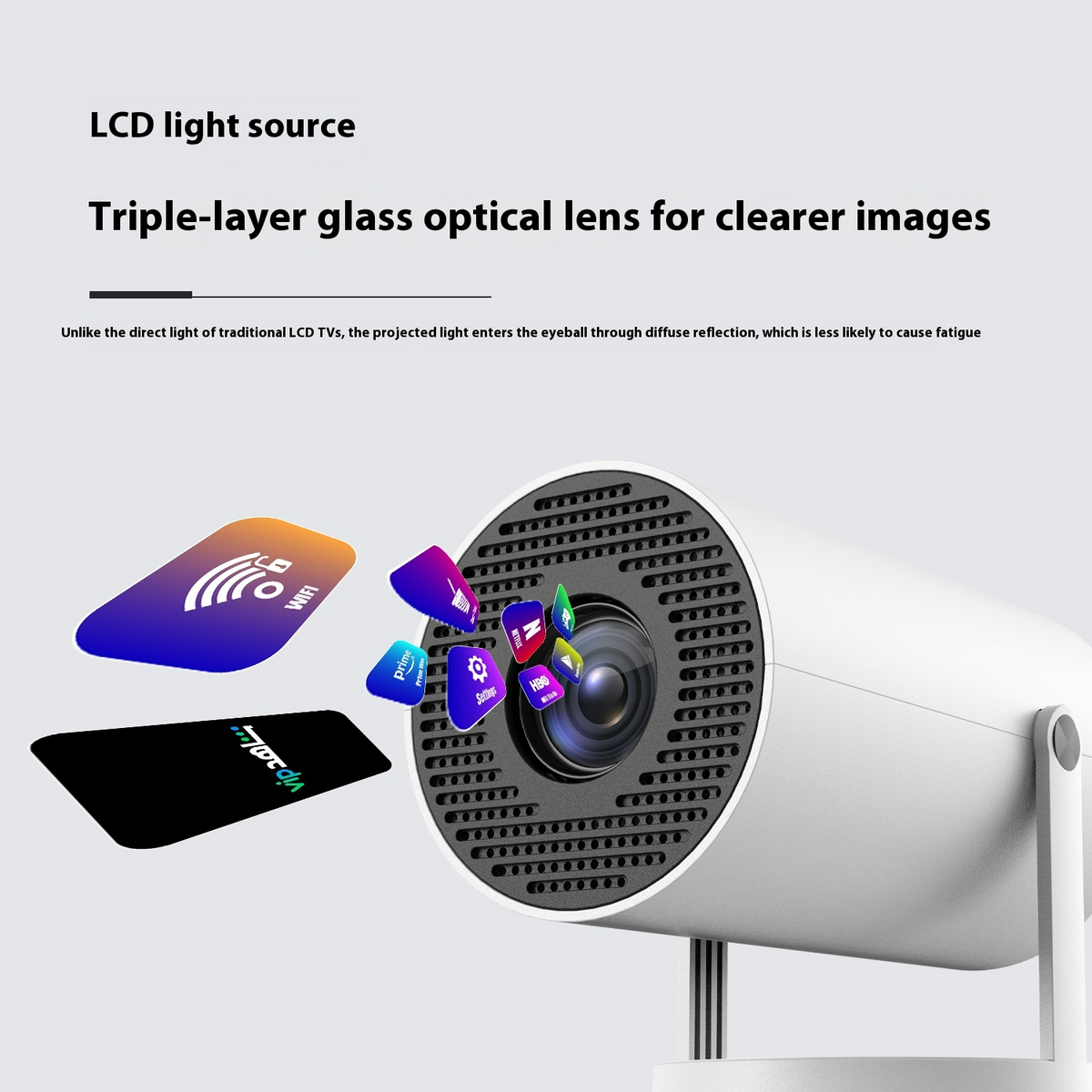 StreamLuxe Portable Projector