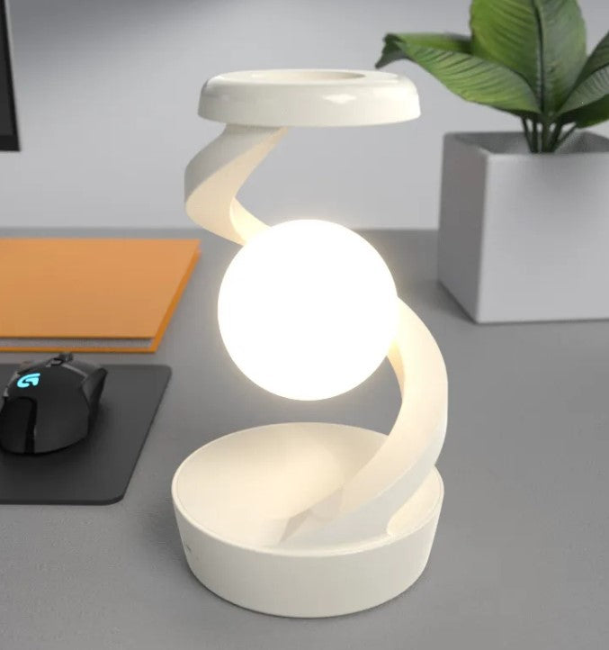 Swivel Moon Charger Lamp