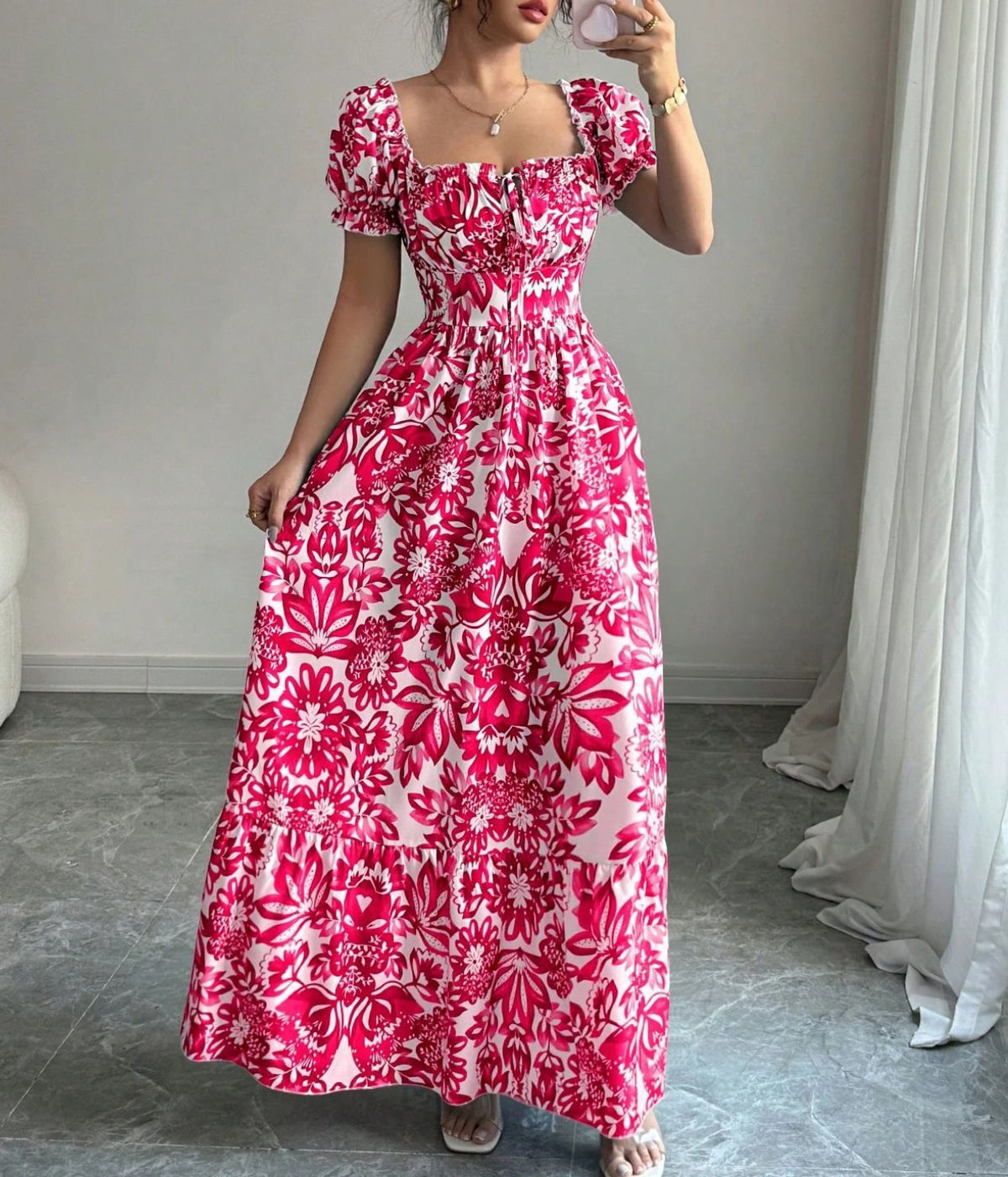 LUXURY  AURA  MAXI WOMENS DRESS