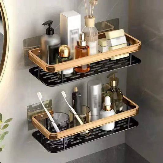 Wall Mounted Shower Caddy - No Drilling Organizer