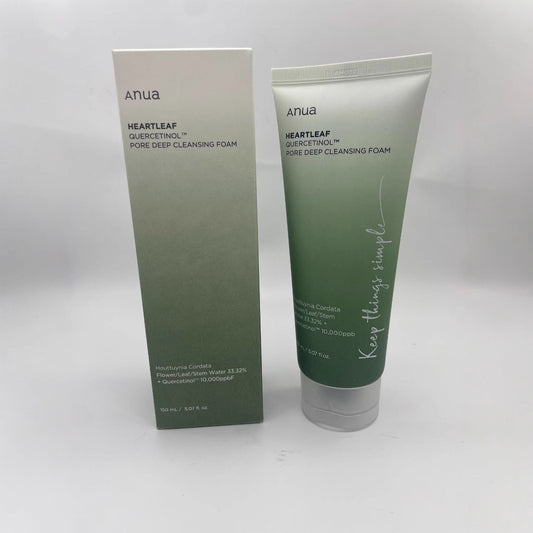 ANUA Heartleaf Quercetin Deep Pore Cleansing Foam