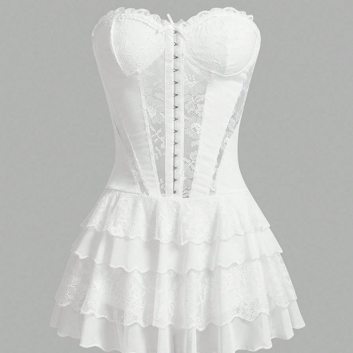 LUXURY AURA  Underwire Lingerie Set with Puffy Skirt