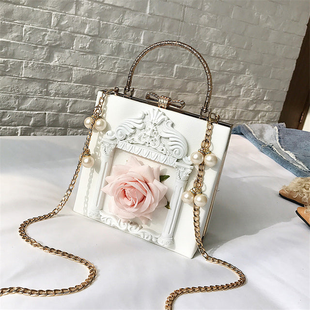 Luxury Fashion Flowers Crossbody Bags for Women