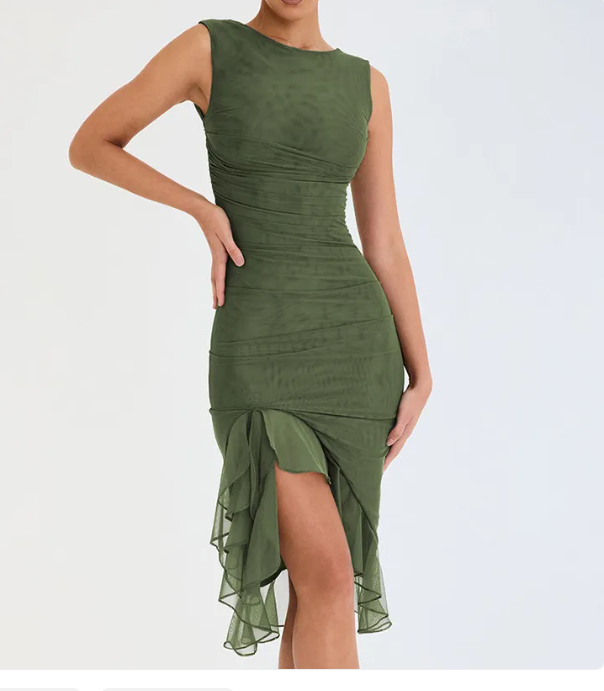 Chic Midi Versatile Dress