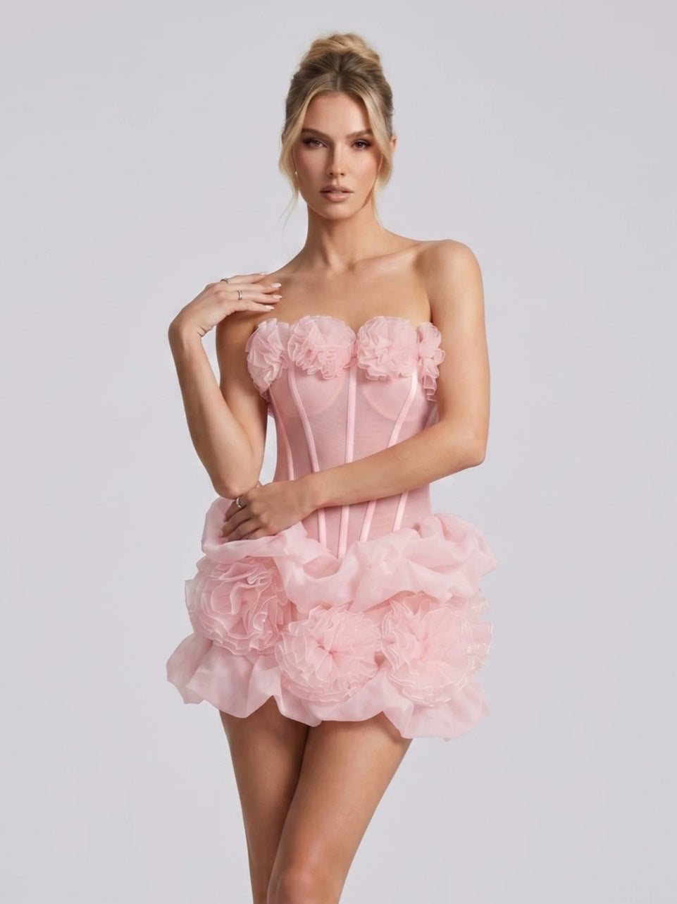 Lunelle Floral Elegance Dress