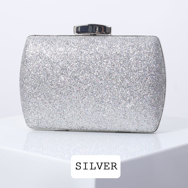 Luxury Golden Sequin Clutch Bags for Women