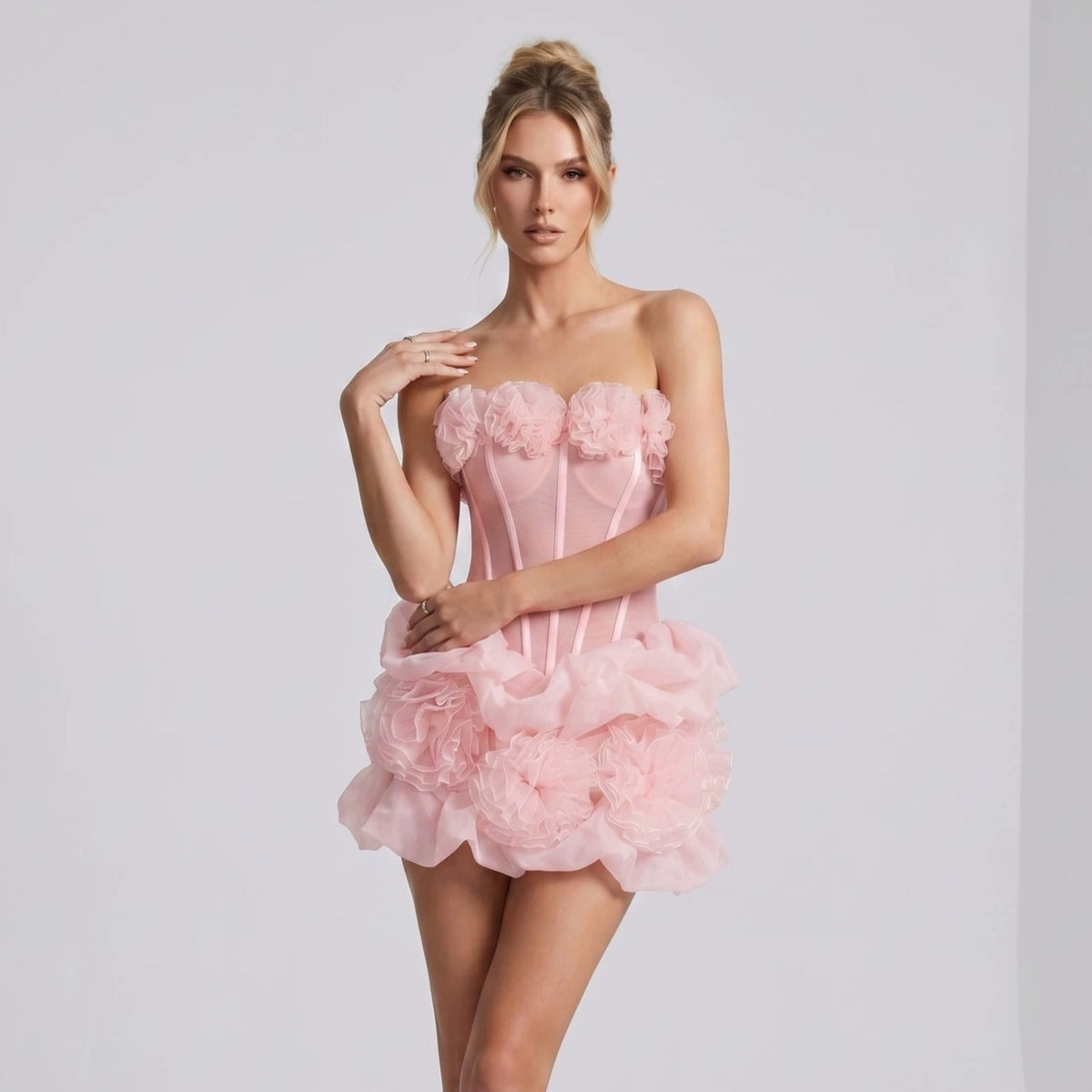Lunelle Floral Elegance Dress