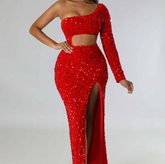 Chic High-Waist Hip Skirt