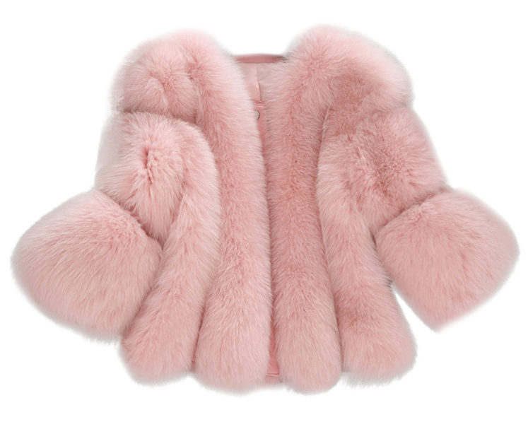 Chic Faux Fur Short Jacket for Women