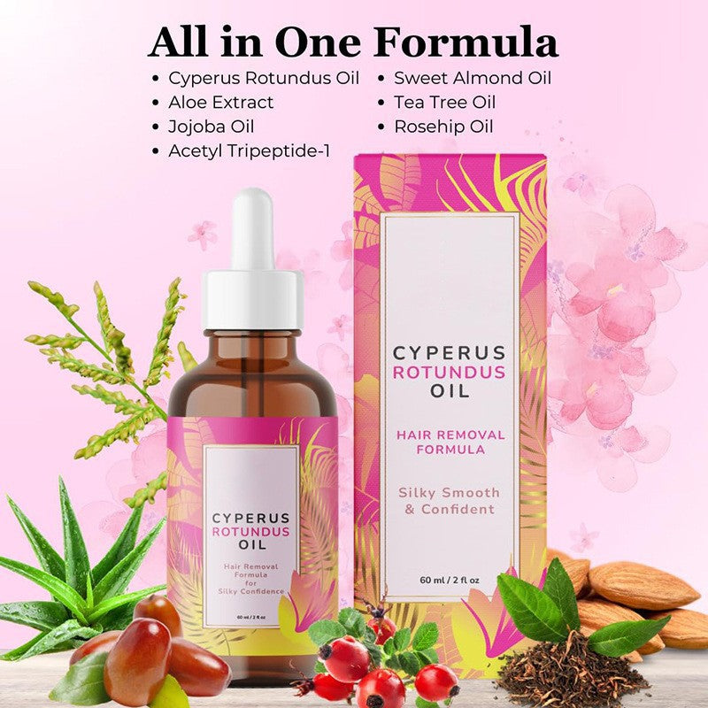 Caramela Beauty Cyperus Rotundus hair removal Oil ? Natural Hair & Skin Care Oil
