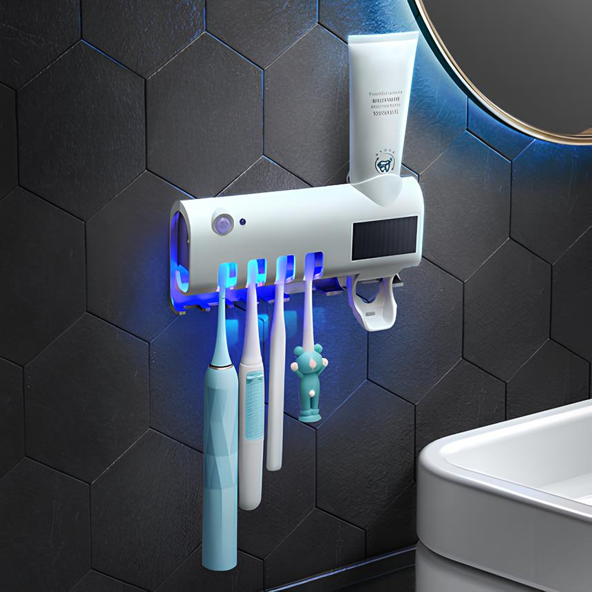 Wall-mounted UV Automatic Toothbrush Holder (1pc)