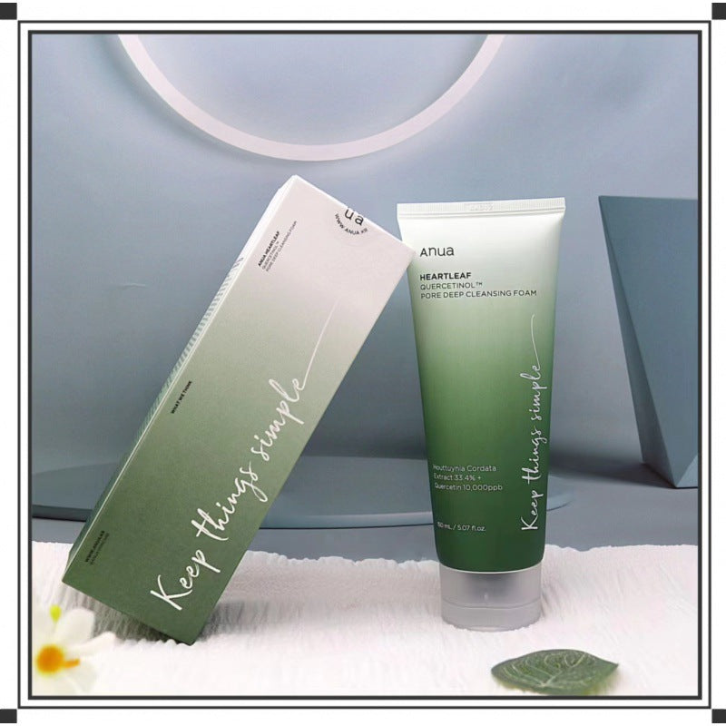 ANUA Heartleaf Quercetin Deep Pore Cleansing Foam