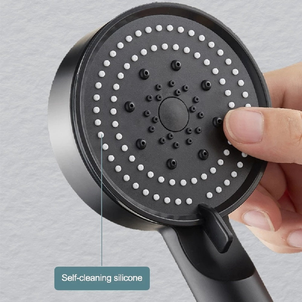 5-Mode Adjustable High-Pressure Eco-Friendly Shower Head