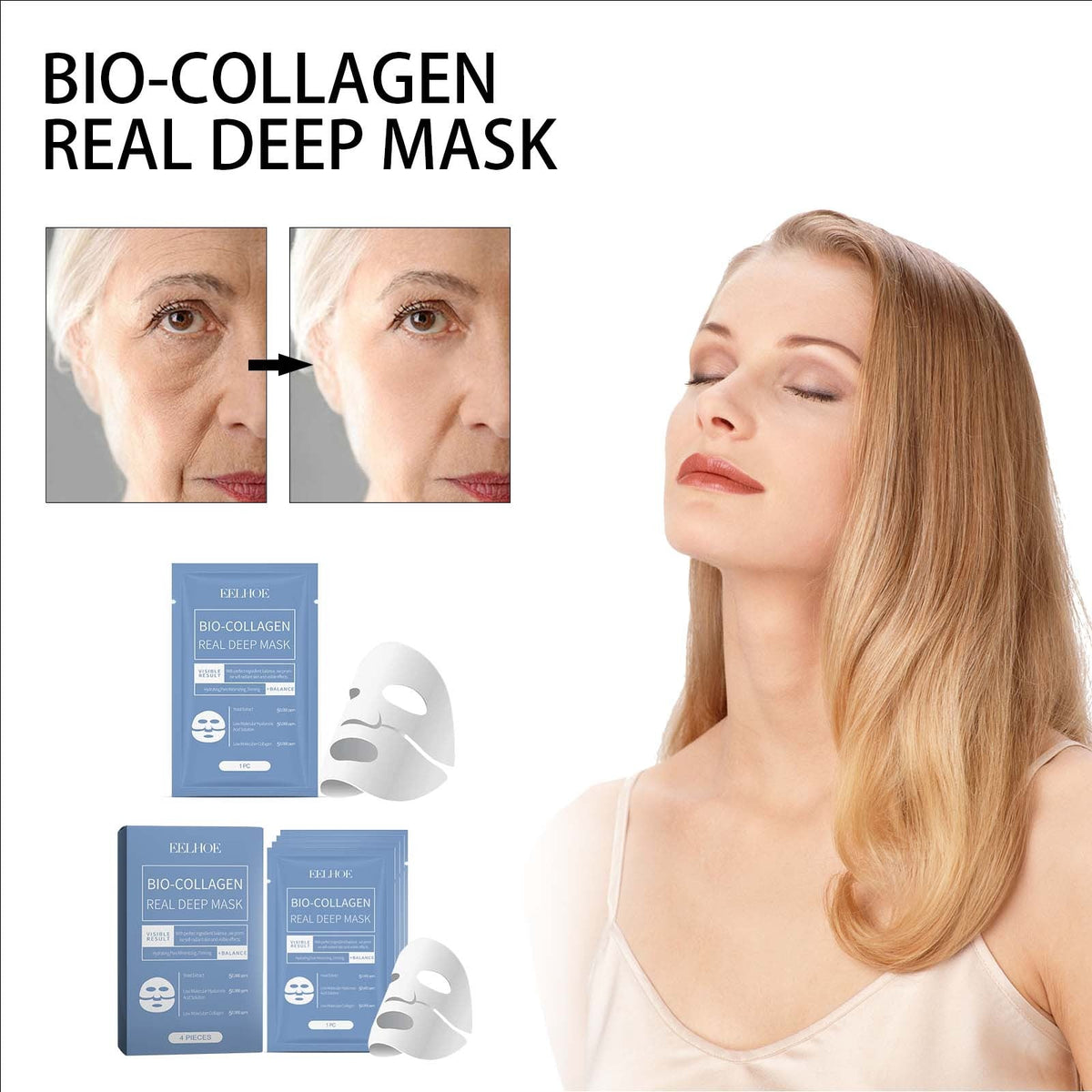 EELHOE Deep Hydration Collagen Facial Mask