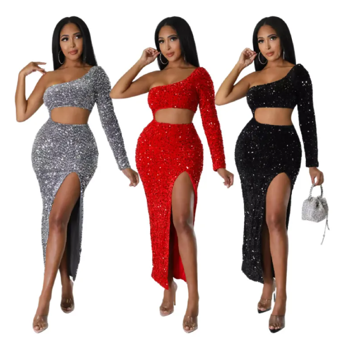 Chic High-Waist Hip Skirt