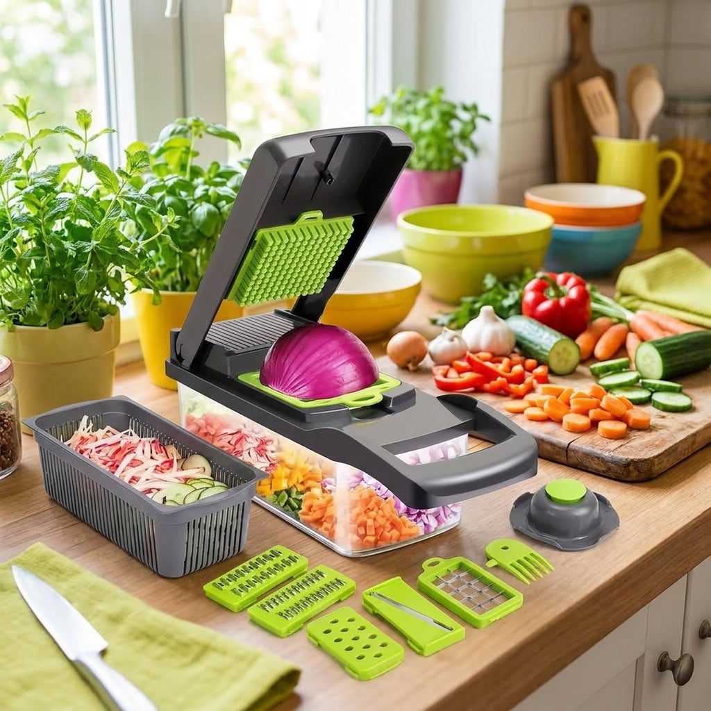Multifunctional Vegetable Chopper & Slicer