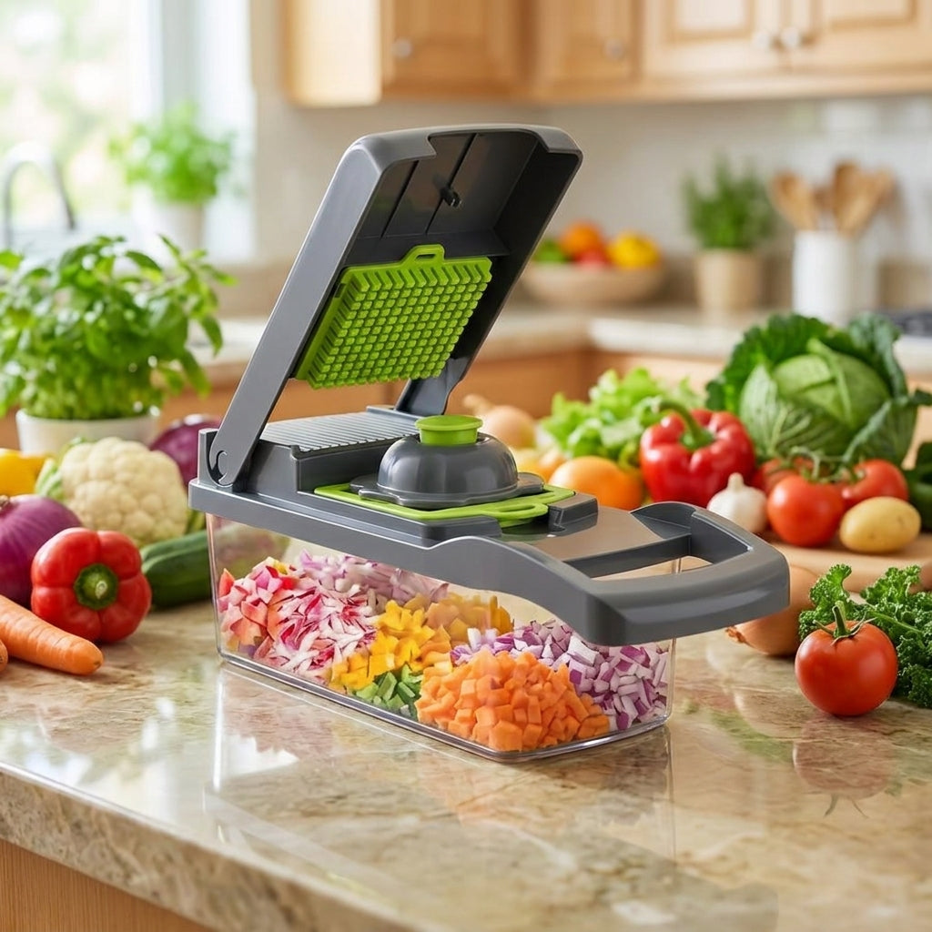 Multifunctional Vegetable Chopper & Slicer